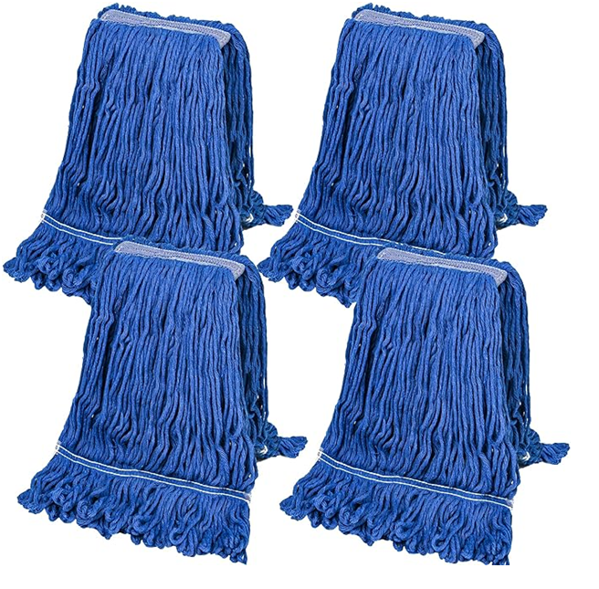 Cotton String Blue Cleaning Mop