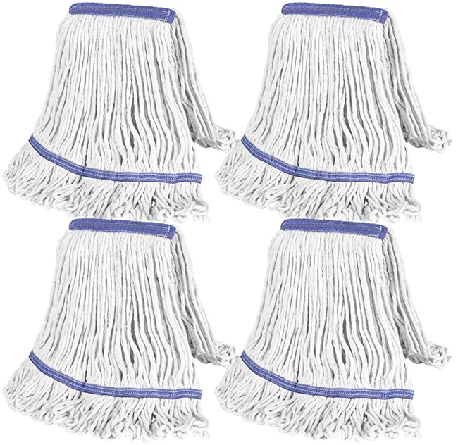 White Cotton String Cleaning Mop